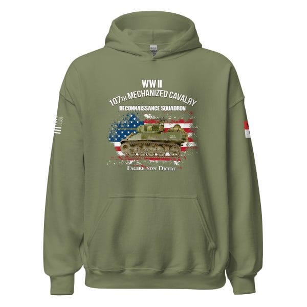 107th Mechanized Cavalry Company F Hoodie