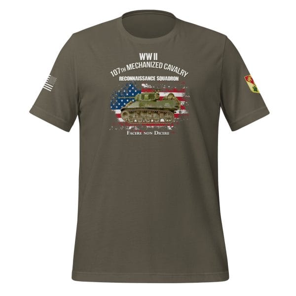 107th Mechanized Cavalry C Troop Short Sleeve Shirt - Image 2