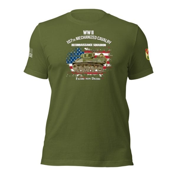 107th Mechanized Cavalry C Troop Short Sleeve Shirt - Image 7